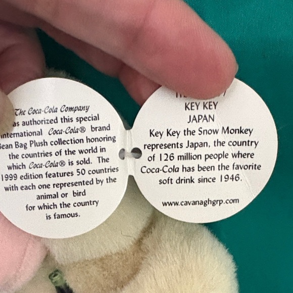 Vintage 1999 International Coca-cola Collection Key Key the snow monkey - Picture 6 of 9